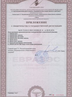 2015.03.25 Киржач - Приложение к сертификату, Профили поливинилхлоридные системы Rehau.